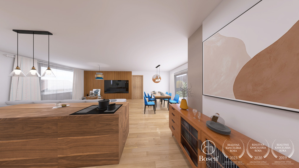 BOSEN | Novostavba RD s garážou v projekte Pod ihriskom, Rohožník