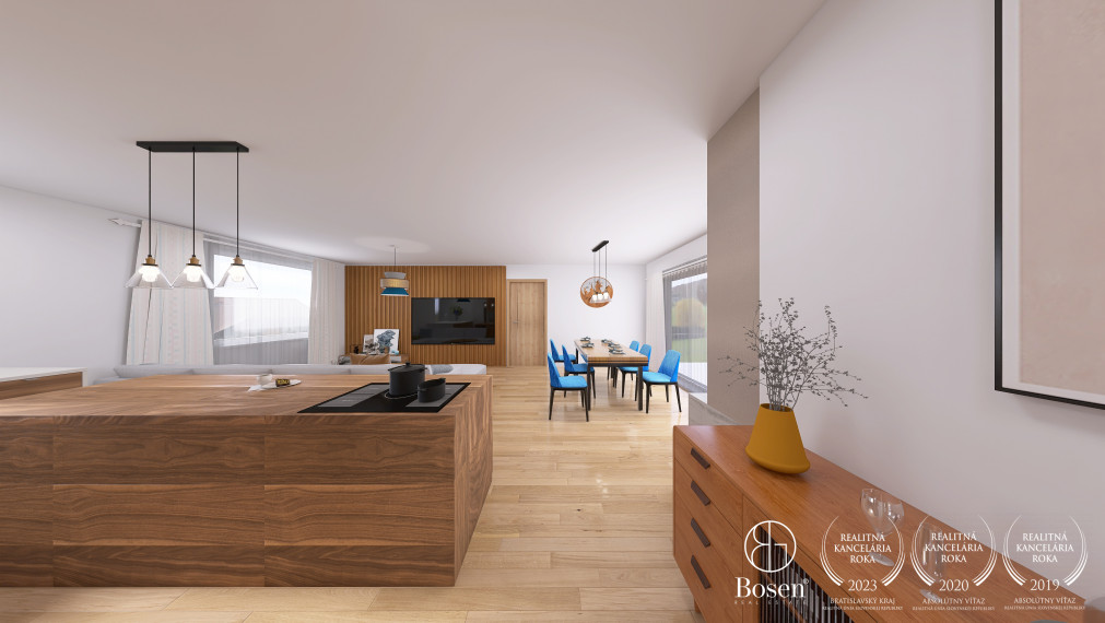 BOSEN | Novostavba RD s garážou v projekte Pod ihriskom, Rohožník