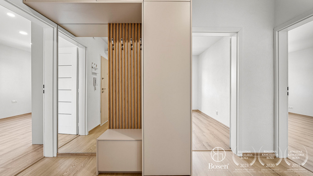 BOSEN |Moderný, zrekonštruovaný 4 izb. byt s 2 balkónmi