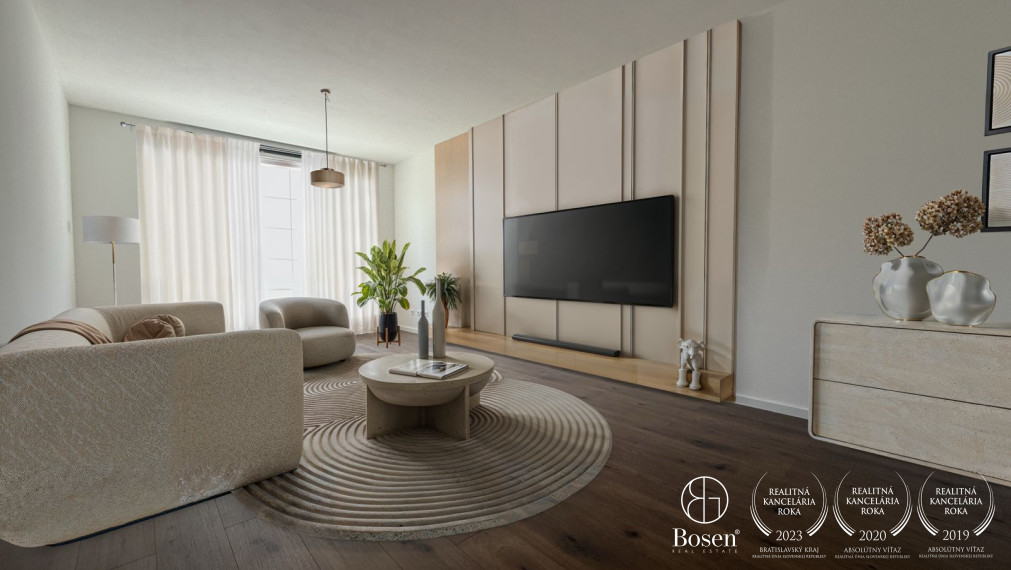 BOSEN | 2kk byt v projekte TAMMI, 53 m2, Dúbravka