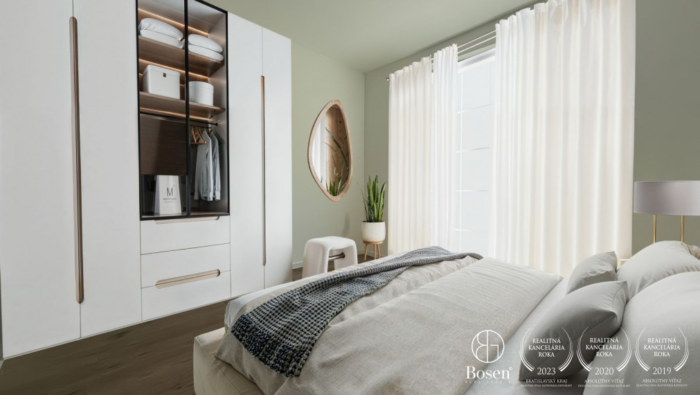 BOSEN | 2kk byt v projekte TAMMI, 53 m2, Dúbravka