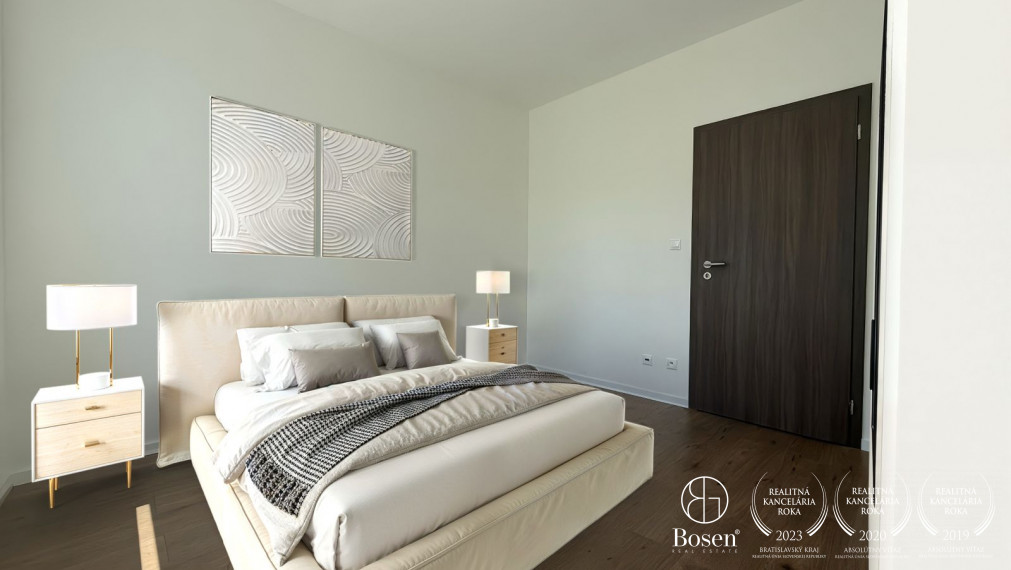 BOSEN | 2kk byt v projekte TAMMI, 53 m2, Dúbravka