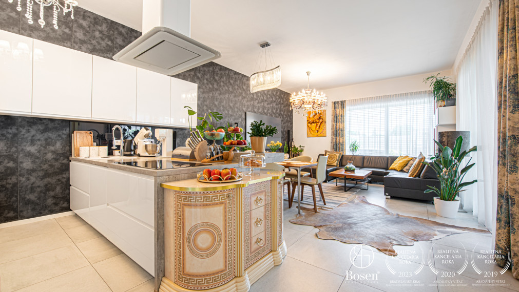 BOSEN |  ZNÍŽENÁ CENA | Na predaj novostavba 4 izbového rodinného domu s garážou, bazénom a vírivkou - Trenčín