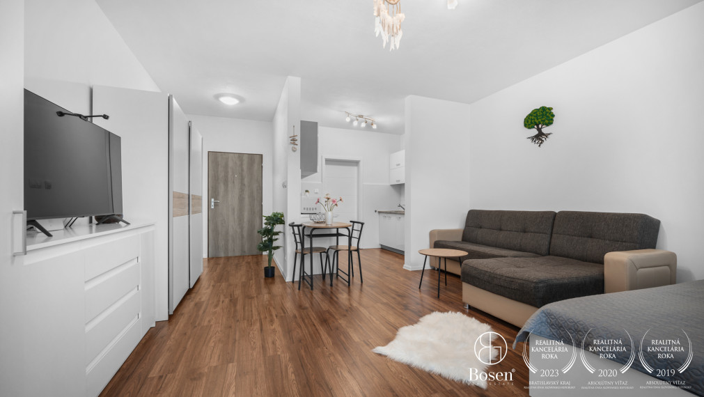 BOSEN| 1 izbový byt s parkovacím miestom, Rohožník