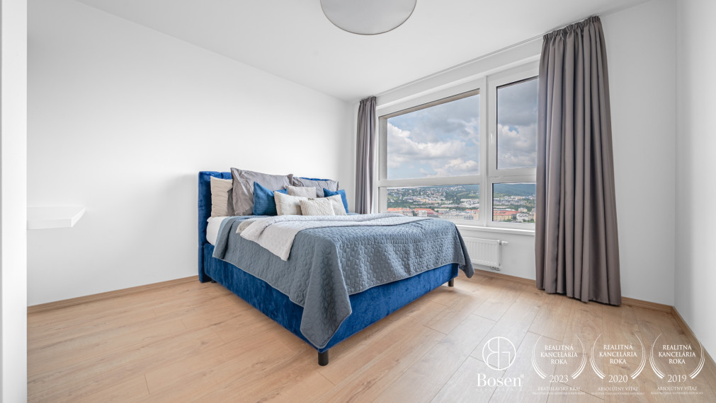 BOSEN | Moderný 2 izbový apartmán s výhľadom na Kamzík, Danubius One