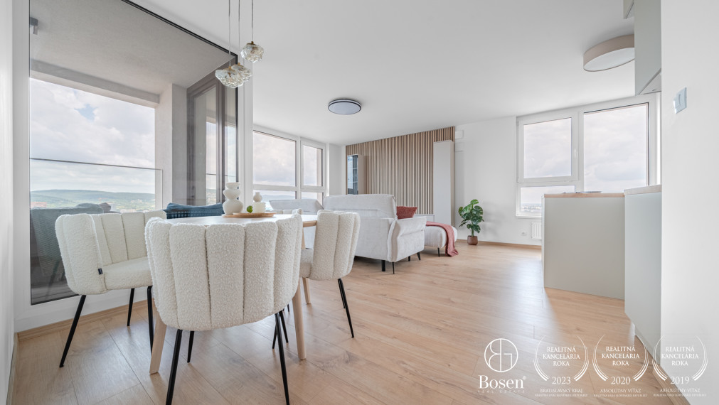 BOSEN | Moderný 2 izbový apartmán s výhľadom na Kamzík, Danubius One