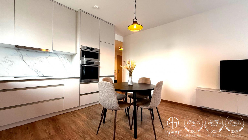 PRENAJATÉ - BOSEN | Kompletne zariadený 2 izb. byt s garážovým státím, Bory, 62 m2