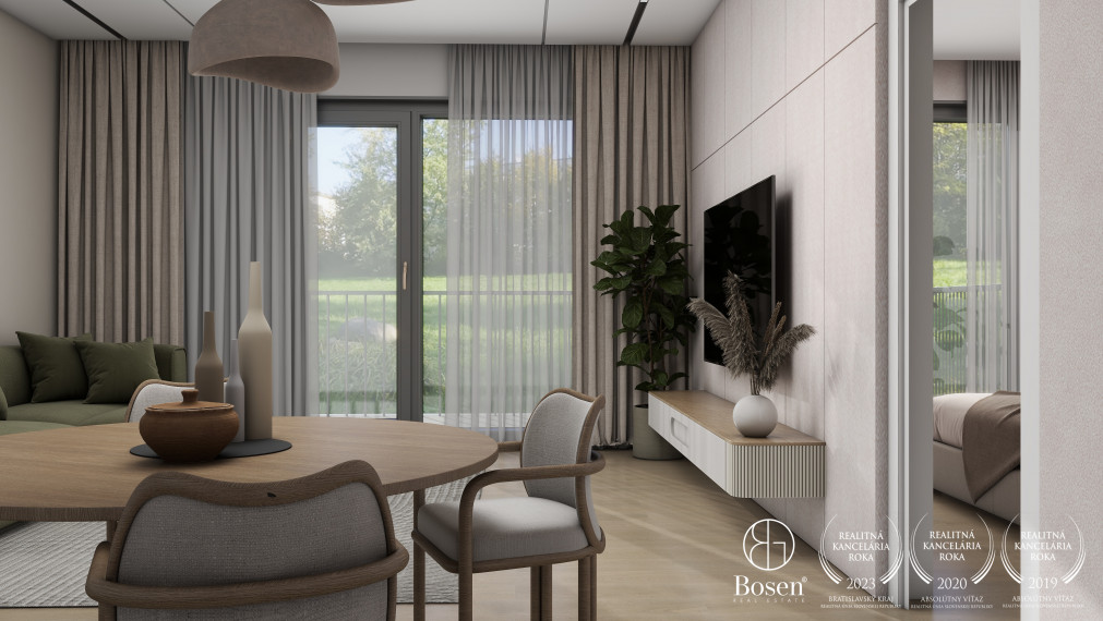 Bosen Realicity /nový 2 izbový byt v časti Devínska Nová Ves