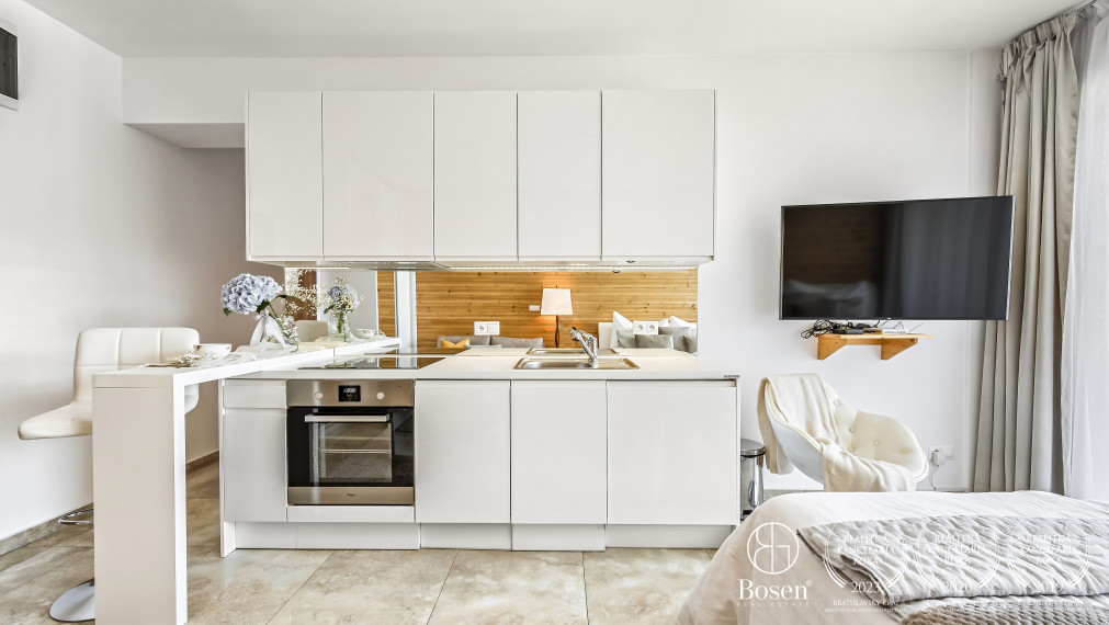 BOSEN | kompletne zariadený 2-izbový apartmán s loggiami v HREBIENOK RESORT, Starý Smokovec – Vysoké Tatry, 56,29m2