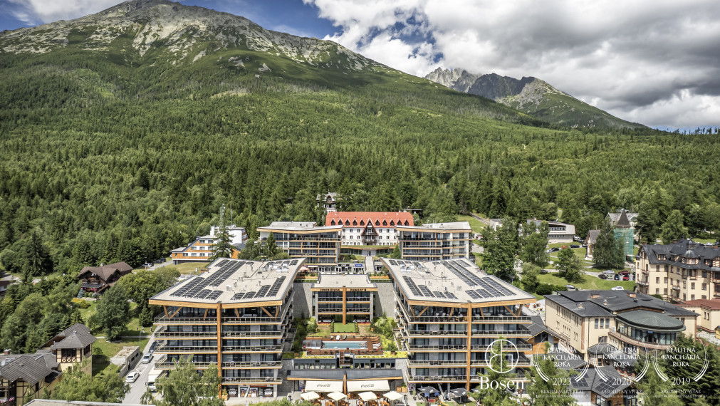 BOSEN | kompletne zariadený 2-izbový apartmán s loggiami v HREBIENOK RESORT, Starý Smokovec – Vysoké Tatry, 56,29m2