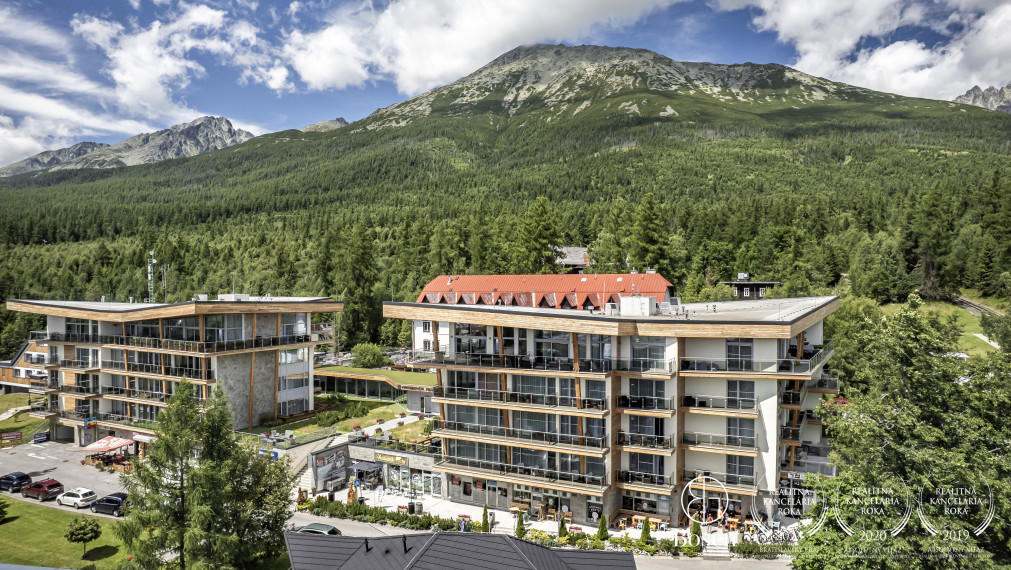 BOSEN | kompletne zariadený 2-izbový apartmán s loggiami v HREBIENOK RESORT, Starý Smokovec – Vysoké Tatry, 56,29m2