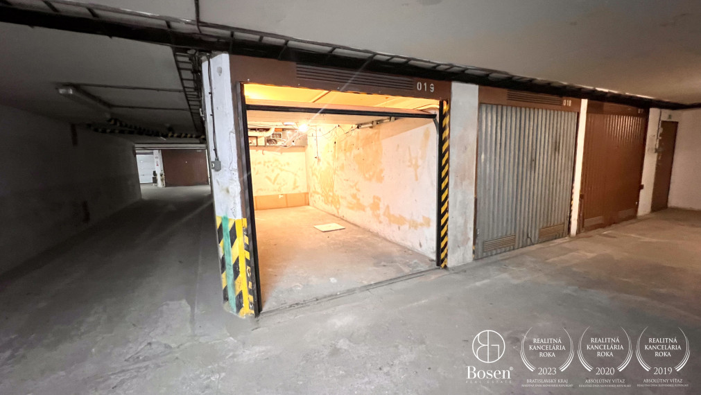 Bosen | Garážové parkovacie státie v Petržalke v garážovom dome na ul. Medveďovej