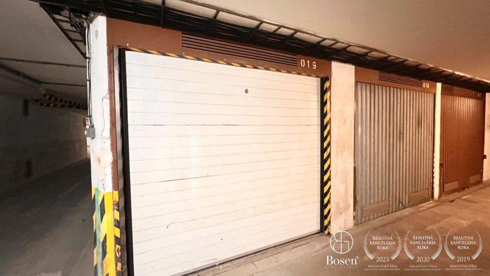Bosen | Garážové parkovacie státie v Petržalke v garážovom dome na ul. Medveďovej