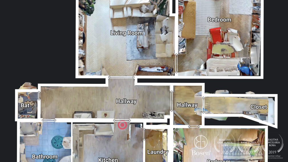 BOSEN | Výnimočný 4.izb.byt s parkingom a pozemkom, Nové Mesto, 120 m2