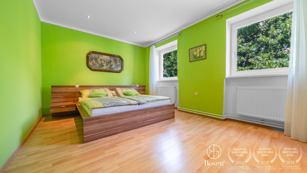 BOSEN | Výnimočný 4.izb.byt s parkingom a pozemkom, Nové Mesto, 120 m2