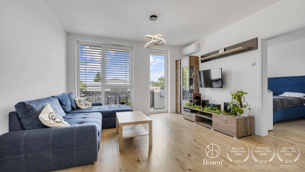 BOSEN | 2 izbový byt v novostavbe, klíma, parking