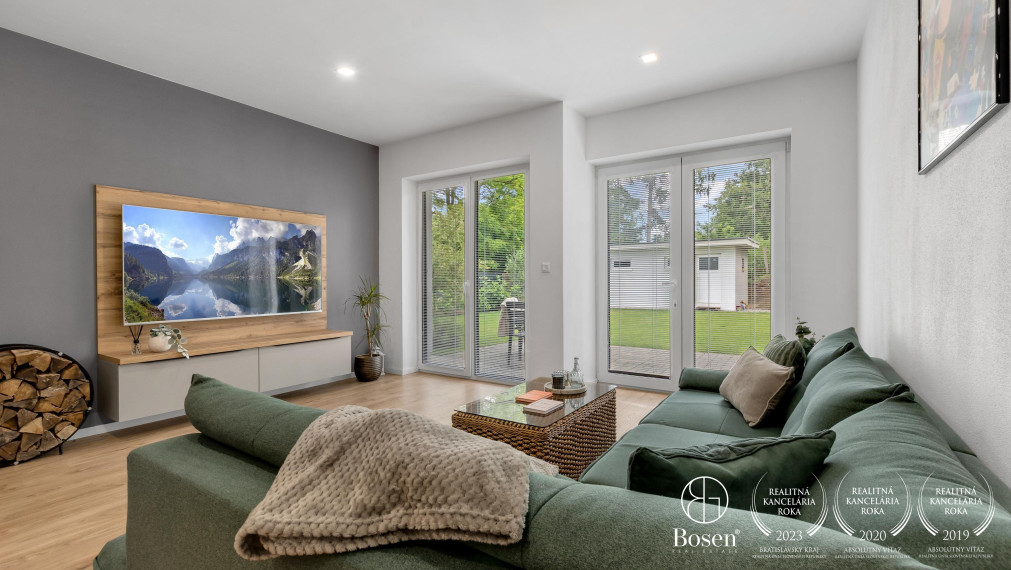 BOSEN | Novostavba 4 izbového bungalovu s garážou, Vištuk