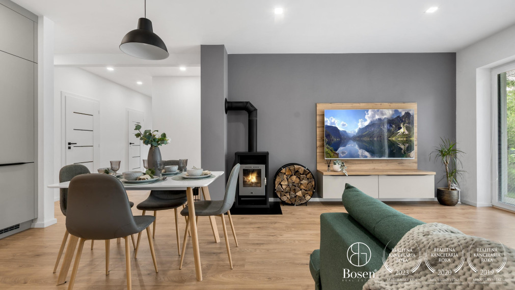 BOSEN | Novostavba 4 izbového bungalovu s garážou, Vištuk