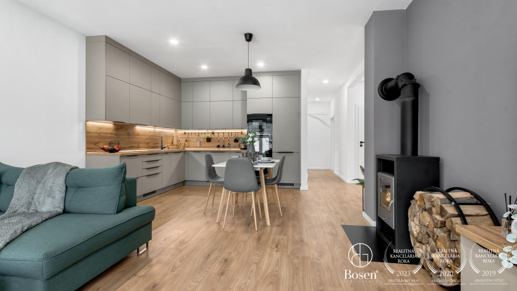 BOSEN | Novostavba 4 izbového bungalovu s garážou, Vištuk