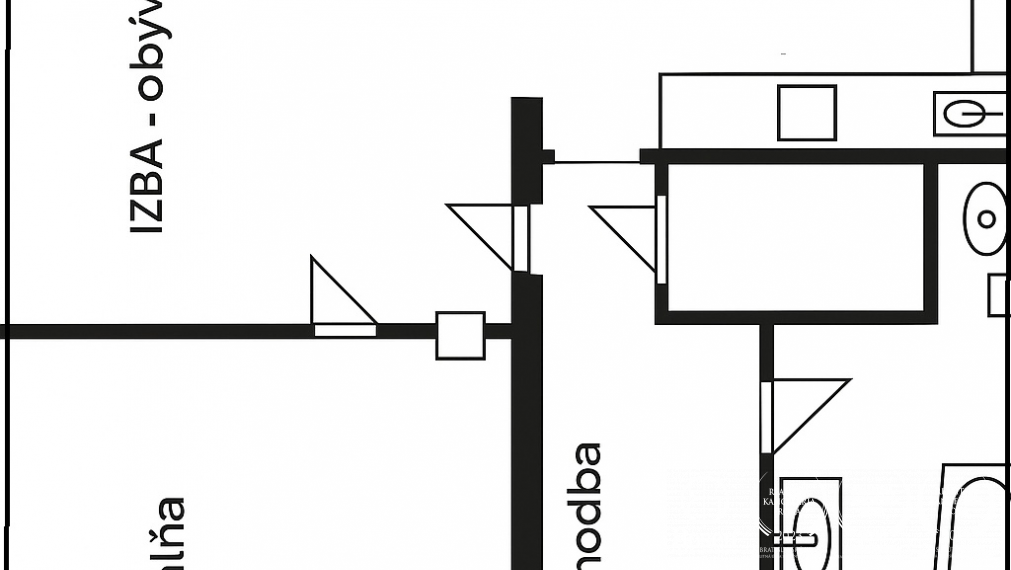 BOSEN ǀ 2-izbový byt s veľkým potenciálom, Komenského 61 m2