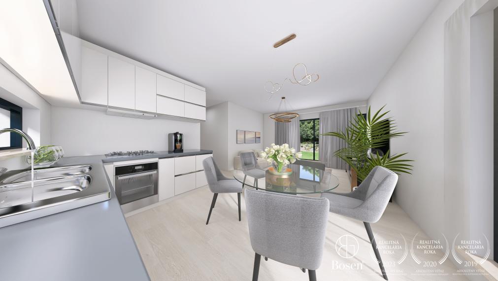 BOSEN | VO VÝSTAVBE - 4 izbový mezonet s pozemkom, Záhorská Bystrica