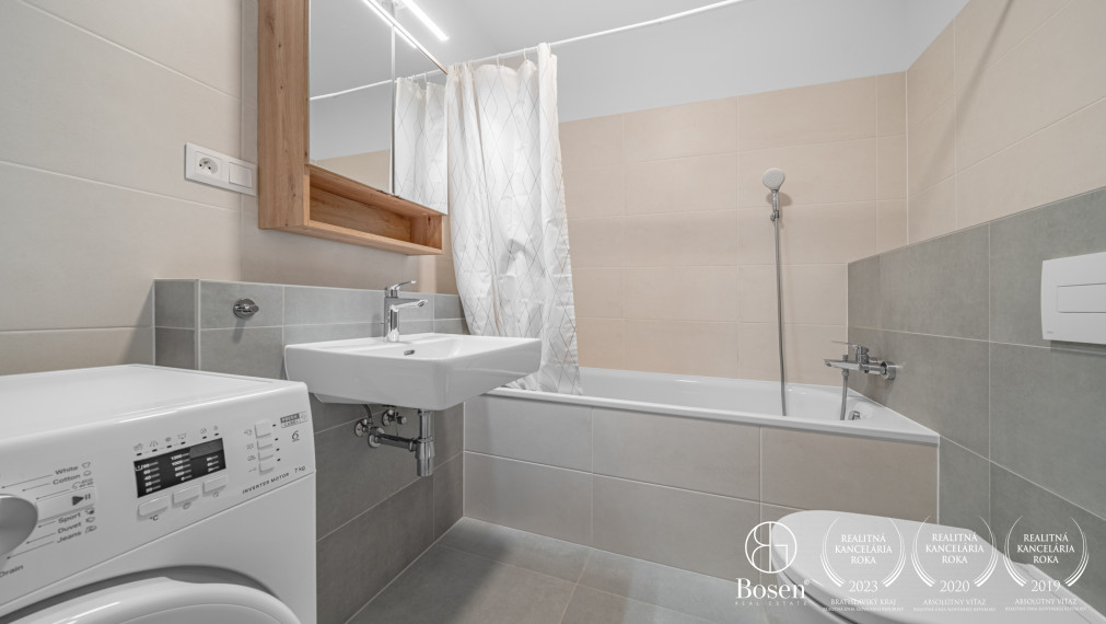 BOSEN | klimatizovaný 3 izbový byt s garážovým státím v novostavbe NUPPU