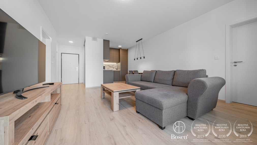 BOSEN | klimatizovaný 3 izbový byt s garážovým státím v novostavbe NUPPU