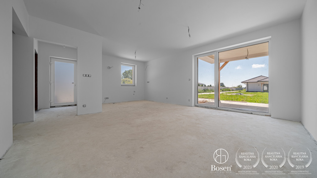 BOSEN | Novostavba 4-izbového RD  s  terasou a pozemkom 500 m2