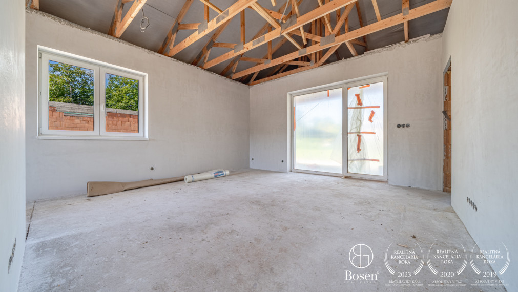 BOSEN | Novostavba 4-izbového RD  s  terasou a pozemkom 600 m2