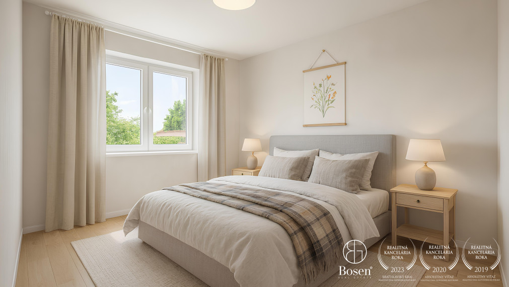 BOSEN | Novostavba 4-izbového RD  s  terasou a pozemkom 600 m2