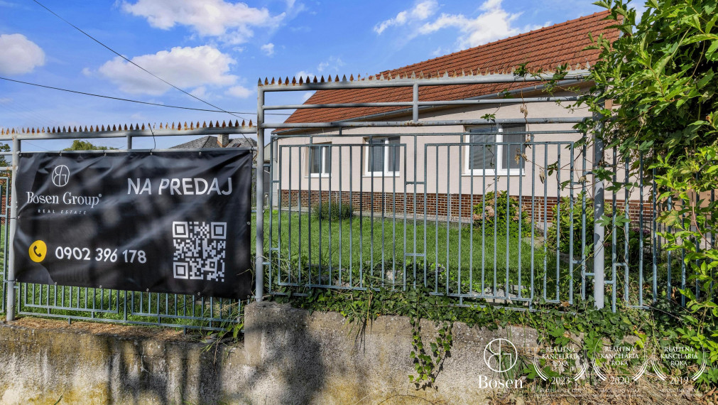 BOSEN | REZERVOVANÉ! Na predaj 4 izbový rodinný dom Veľké Leváre