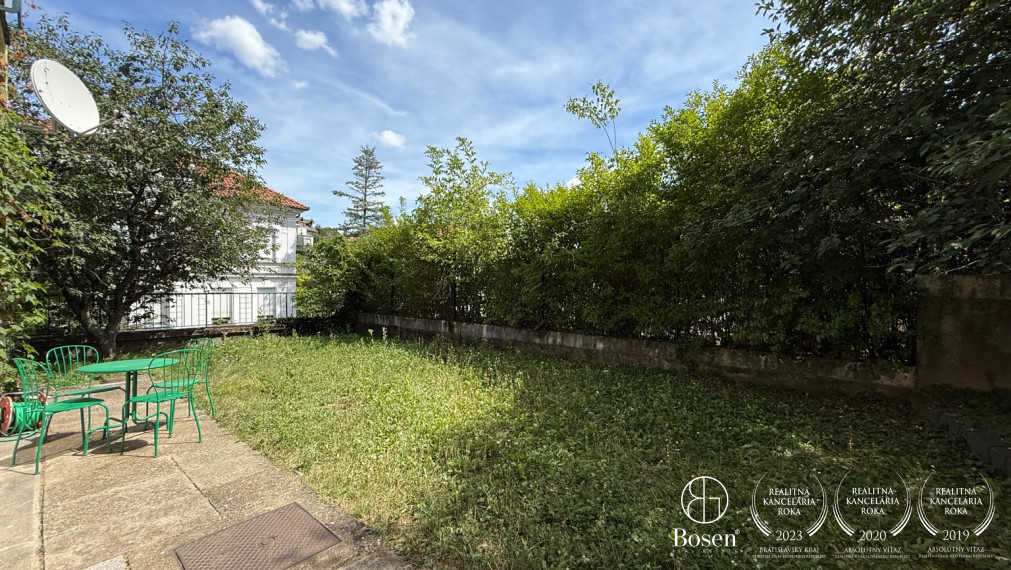 BOSEN | 2-room apartment with garden on Holubyho Street, Bratislava - Old Town, 70 m²