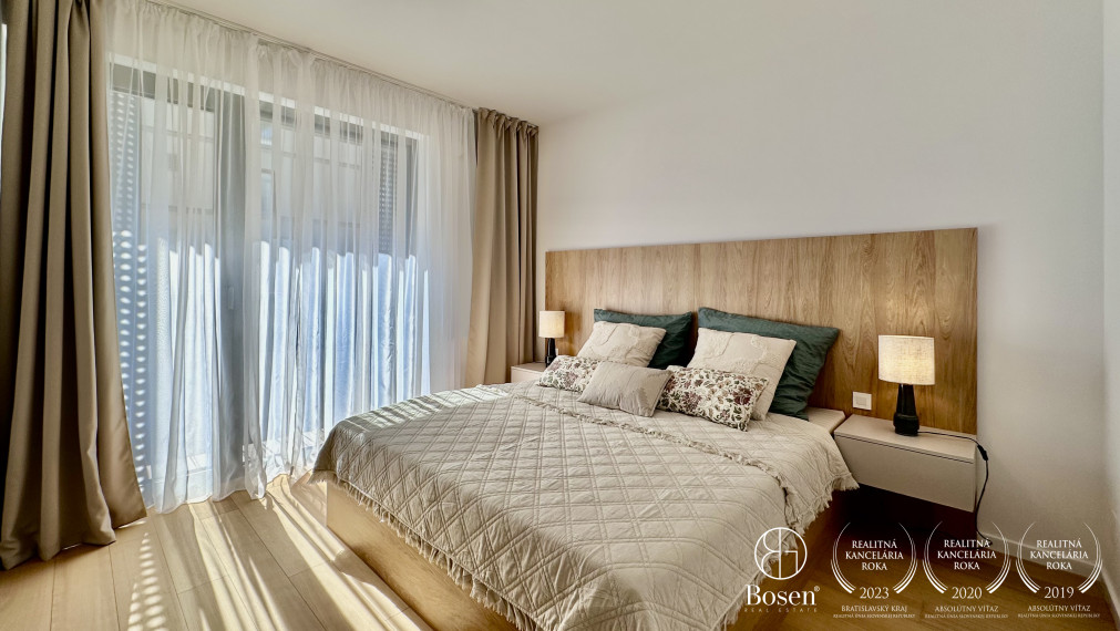 BOSEN | PRENAJATÉ: Dizajnový 2kk byt v novostavbe Pri Mýte