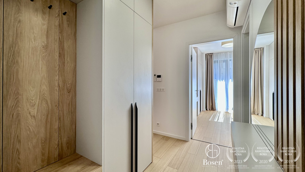 BOSEN | PRENAJATÉ: Dizajnový 2kk byt v novostavbe Pri Mýte