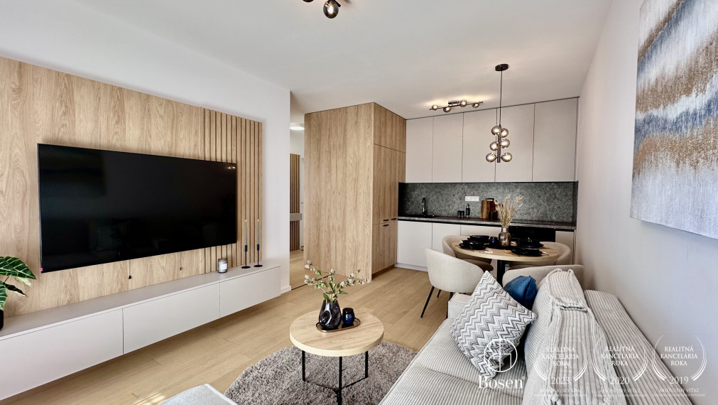 BOSEN | PRENAJATÉ: Dizajnový 2kk byt v novostavbe Pri Mýte