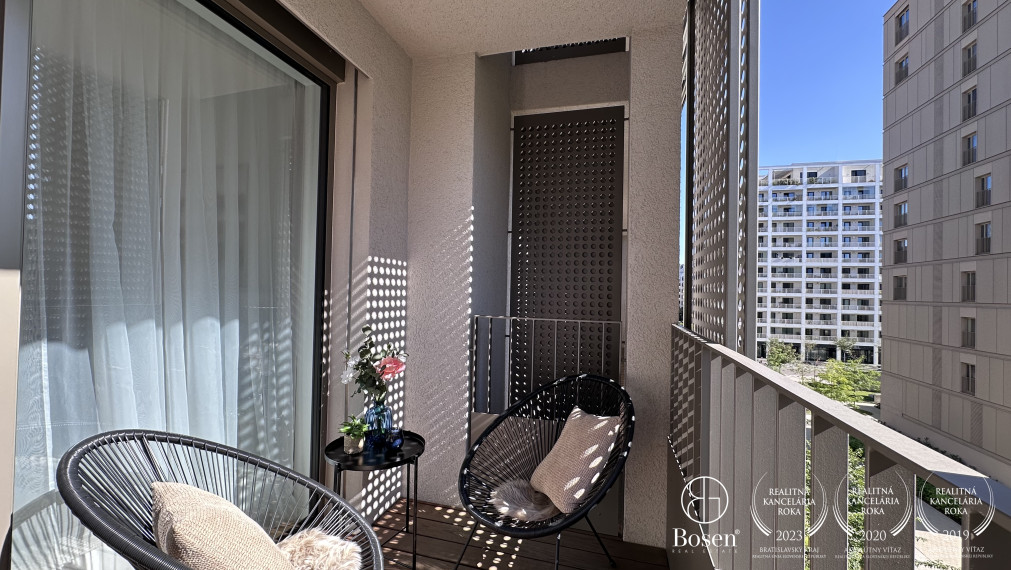 BOSEN | PRENAJATÉ: Dizajnový 2kk byt v novostavbe Pri Mýte