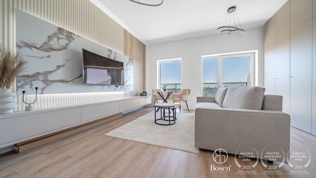 BOSEN | PRENAJATÉ dizajnový kompletne zariadený 1 izbový byt v novostavbe - Podunajské Biskupice