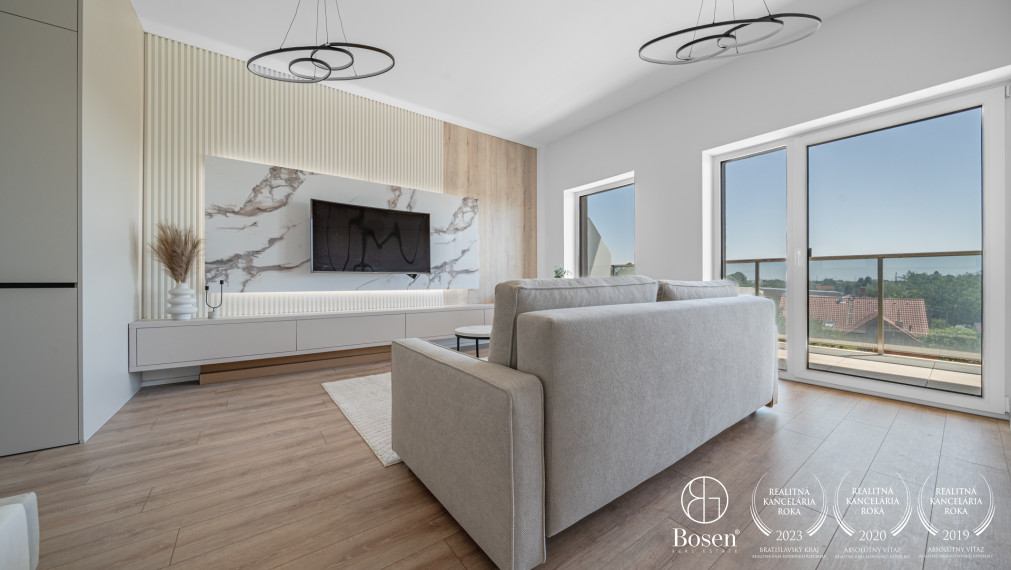 BOSEN | PRENAJATÉ dizajnový kompletne zariadený 1 izbový byt v novostavbe - Podunajské Biskupice