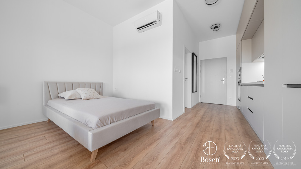 BOSEN | PRENAJATÉ dizajnový kompletne zariadený 1 izbový byt v novostavbe - Podunajské Biskupice