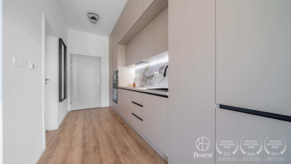 BOSEN | PRENAJATÉ dizajnový kompletne zariadený 1 izbový byt v novostavbe - Podunajské Biskupice
