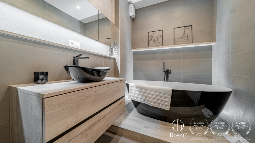 BOSEN | PRENAJATÉ dizajnový kompletne zariadený 1 izbový byt v novostavbe - Podunajské Biskupice