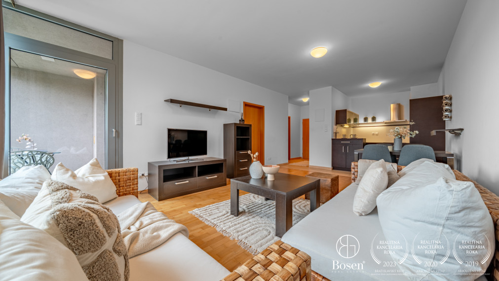 BOSEN | 2 izbový byt, kompletne zariadený, Karloveské Rameno