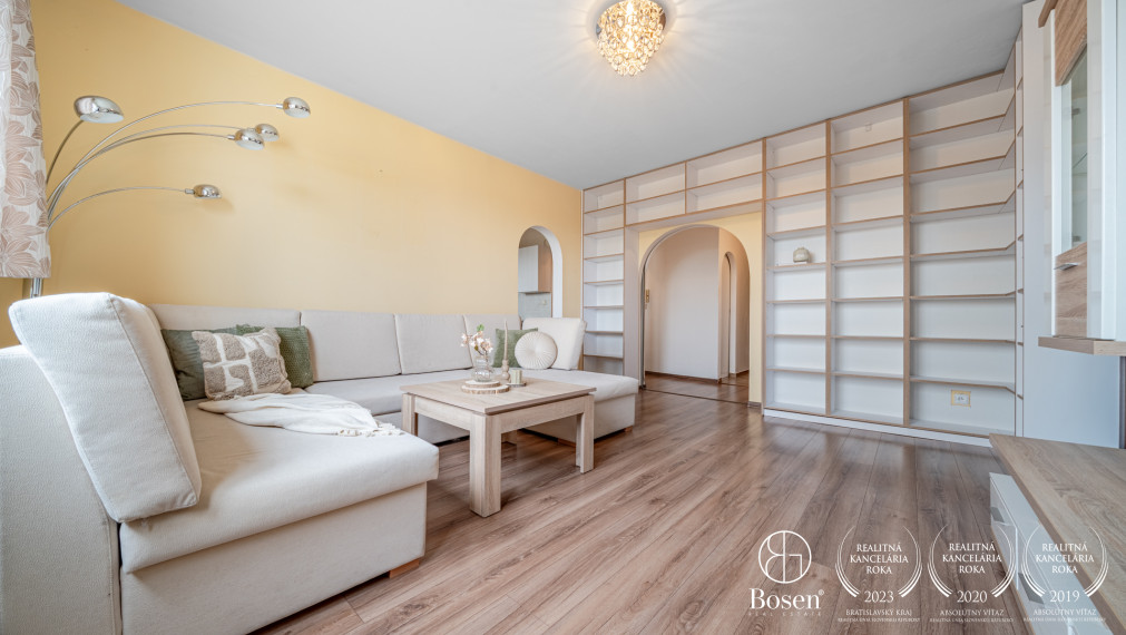 BOSEN | Ihneď voľný 4-izb. byt s logiou vo Vrakuni