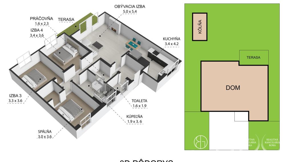 REZERVOVANÉ!!! BOSEN | novostavba 4 izbového rodinného domu