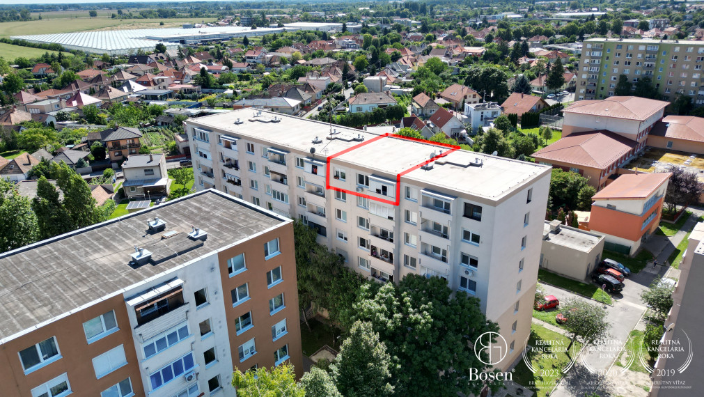 BOSEN | 3-izbový byt v centre mesta Dunajská Streda