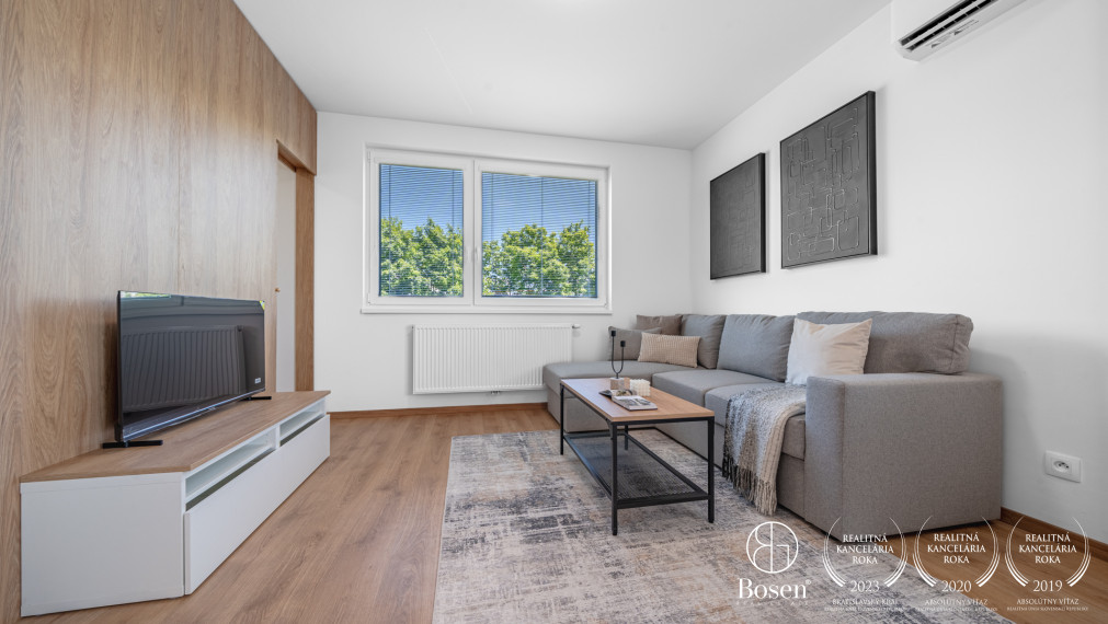 BOSEN | REZERVOVANÉ 3 izbový zariadený byt, Ovocné sady - Ružinov