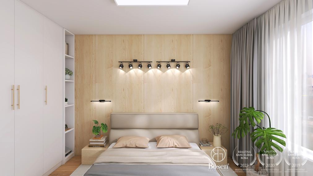 BOSEN | Priestranný 2 izbový byt v novostavbe PRÚDY Trnava