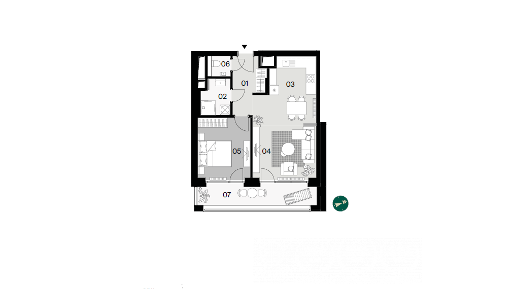 BOSEN | 2- izbový byt v prémiovom projekte DownTown Yards, Bratislava