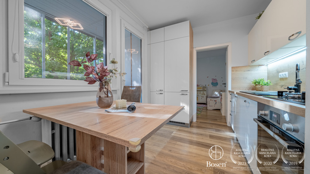 BOSEN | 3-izbový byt 73 m2, Dúbravka-kompletná rekonštrukcia