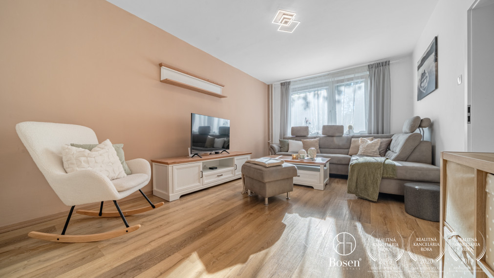 BOSEN | 3-izbový byt 73 m2, Dúbravka-kompletná rekonštrukcia